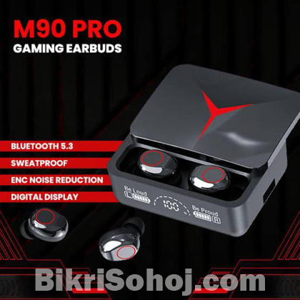 M90 Pro Earbuds TWS Bluetooth Headphone